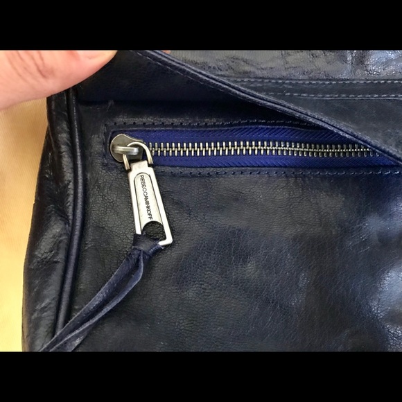 Rebecca Minkoff M.A.C crossbody. Distressed Blue. - Picture 7 of 8